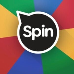 Colorful Spin Logo Graphic